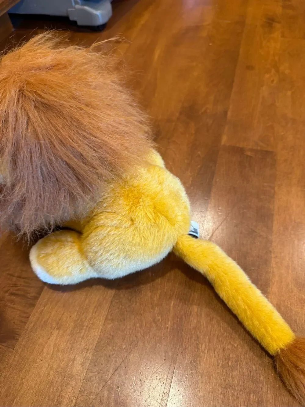 Vintage 1993 Disney Lion King Roaring Adult Simba Plush Mattel Works 12” - Picture 3 of 8